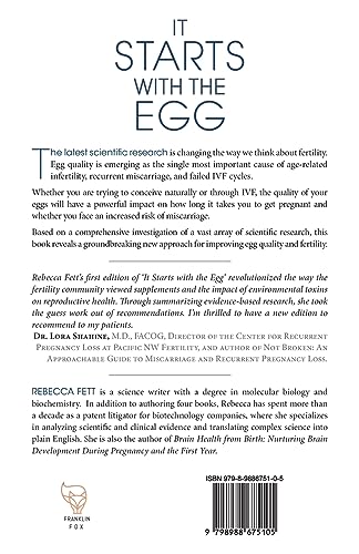 It Starts with the Egg: The Science of Egg Quality for Fertility, Miscarriage, and IVF